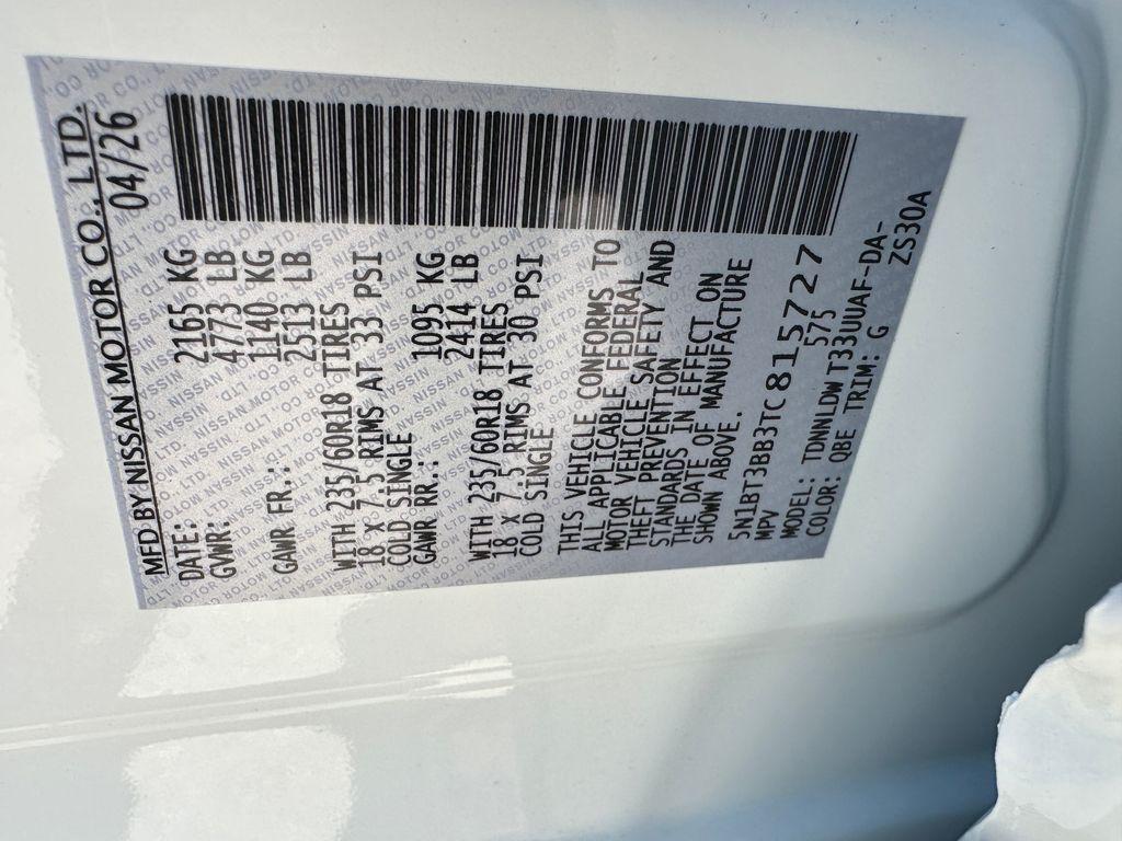 new 2026 Nissan Rogue car, priced at $32,879
