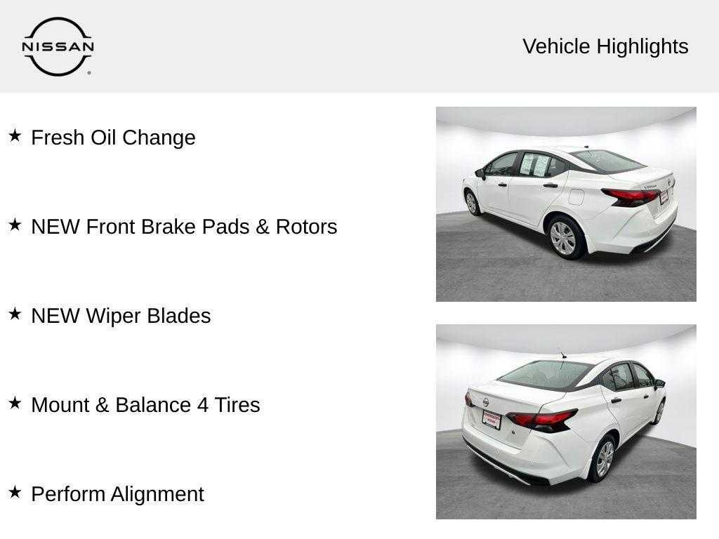 used 2023 Nissan Versa car, priced at $11,495