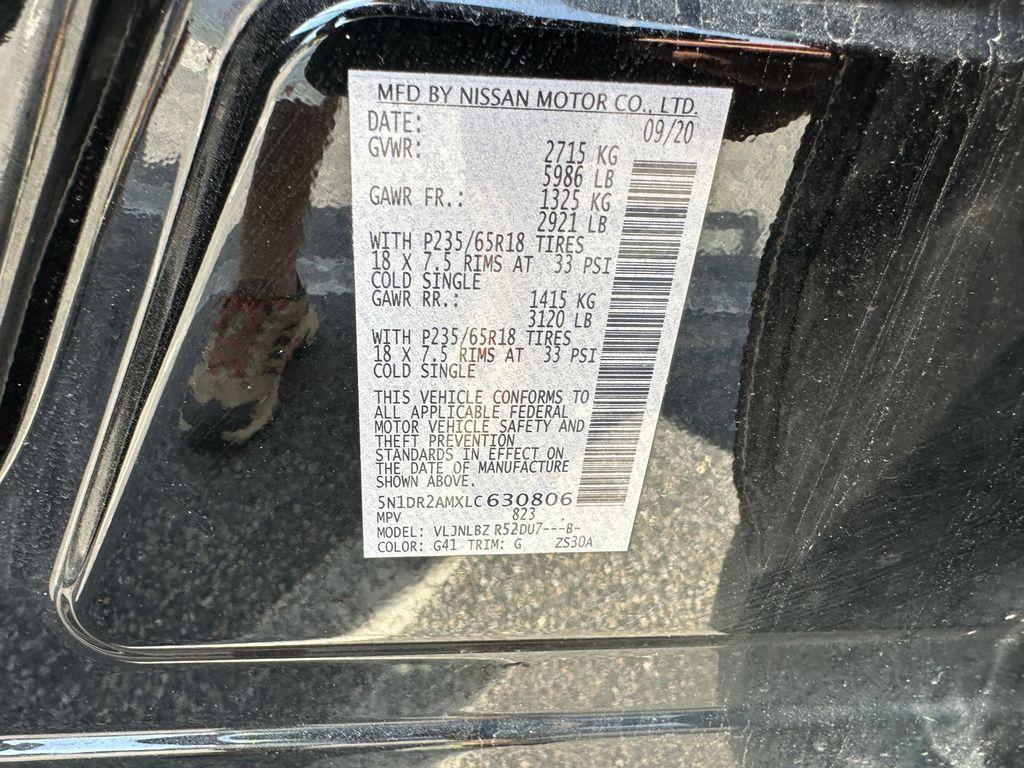 used 2020 Nissan Pathfinder car, priced at $17,548
