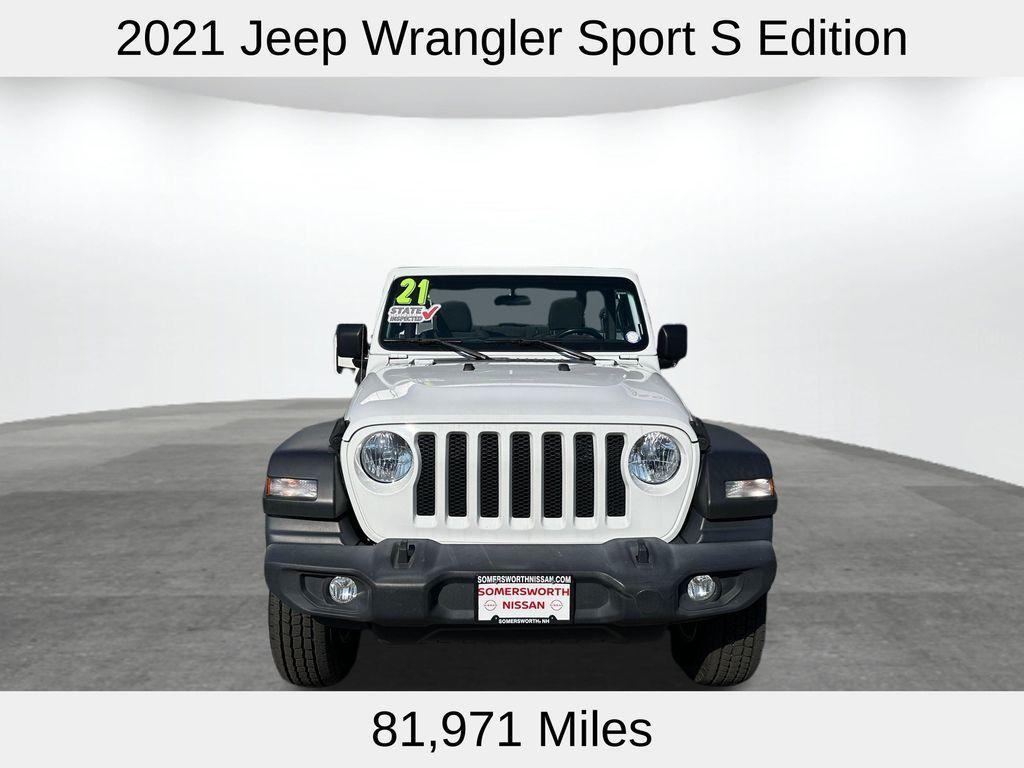 used 2021 Jeep Wrangler car, priced at $19,499