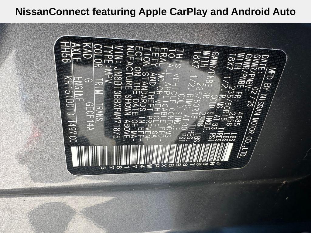 used 2023 Nissan Rogue car, priced at $19,999