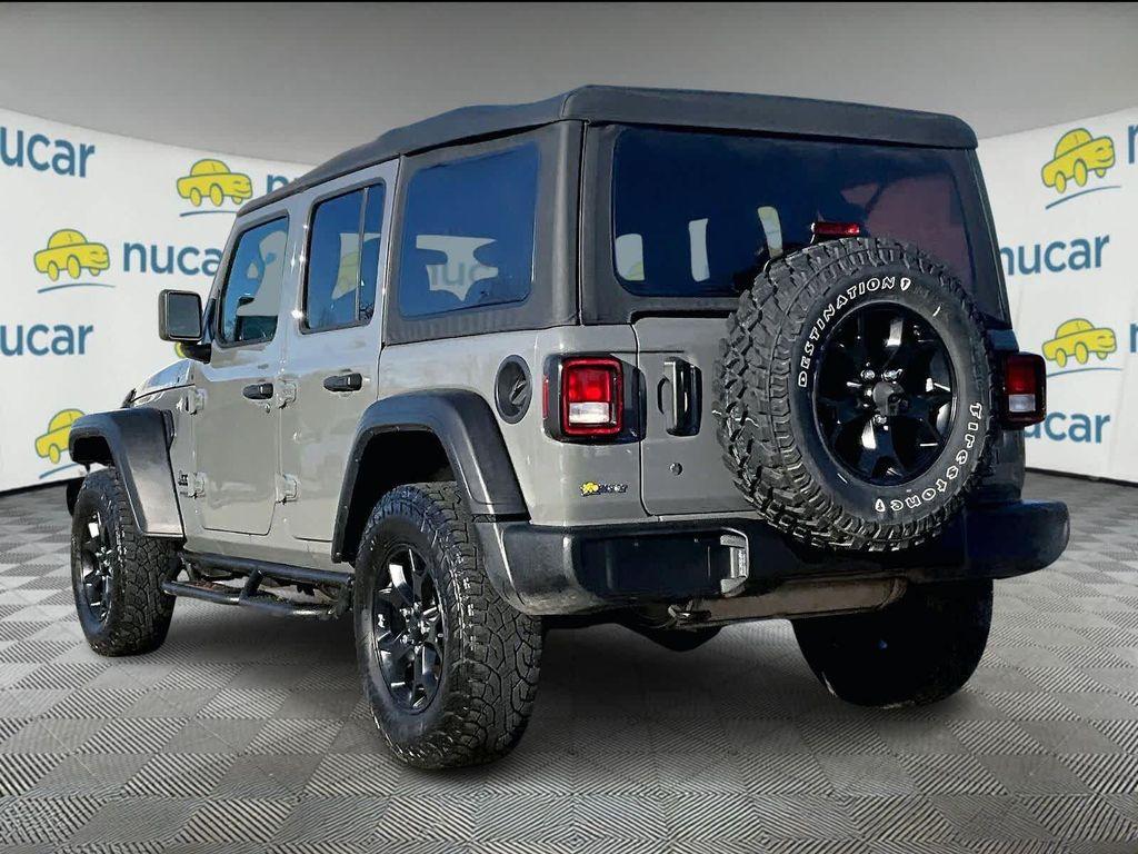 used 2021 Jeep Wrangler Unlimited car, priced at $26,369