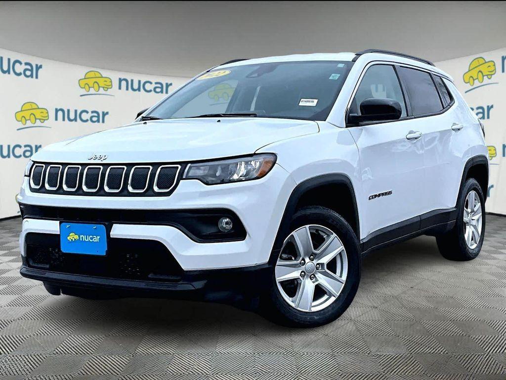 used 2022 Jeep Compass car, priced at $19,191