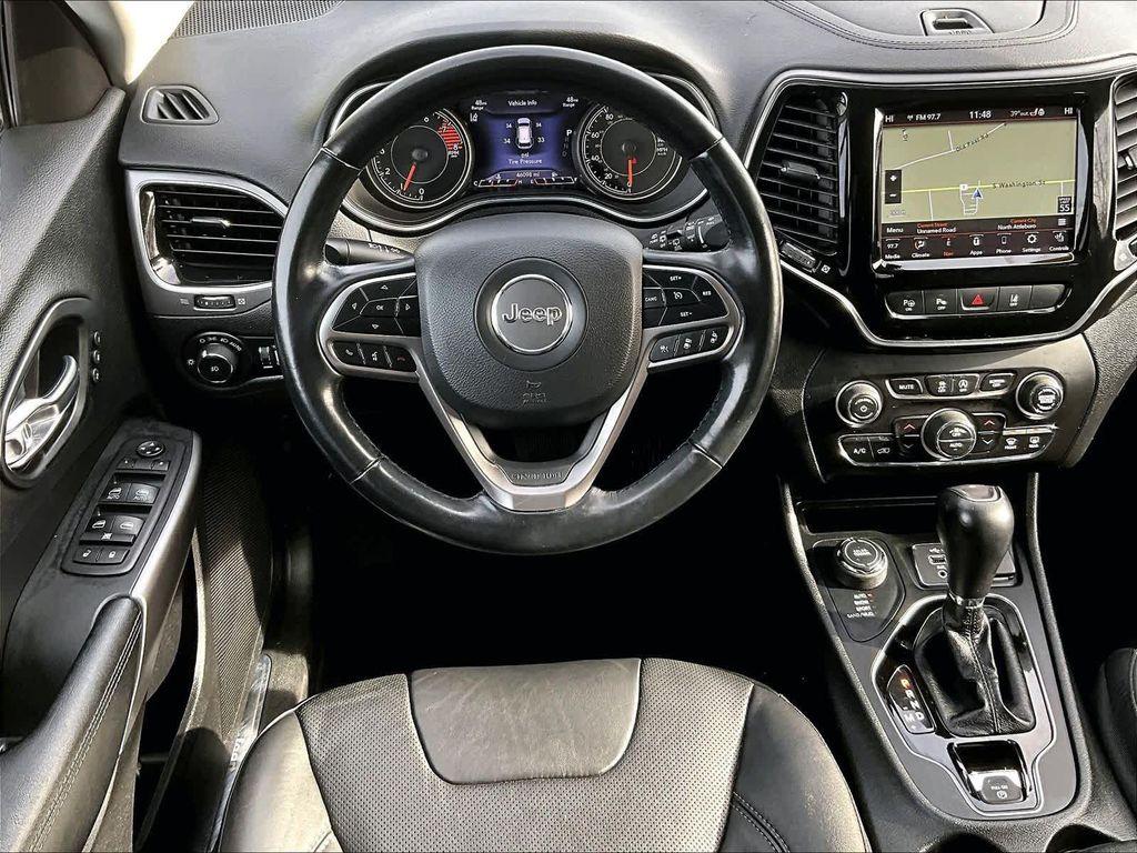 used 2021 Jeep Cherokee car, priced at $20,111