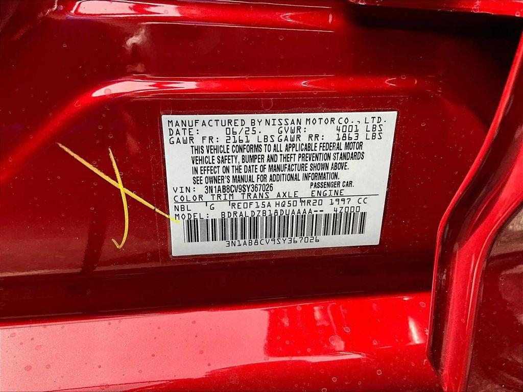 new 2025 Nissan Sentra car, priced at $23,999