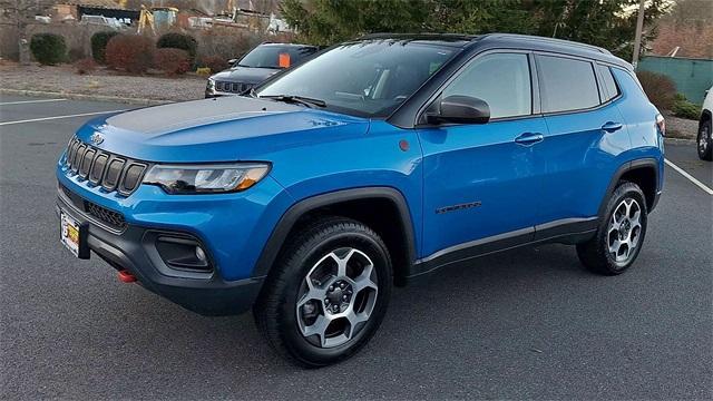 used 2022 Jeep Compass car, priced at $21,388