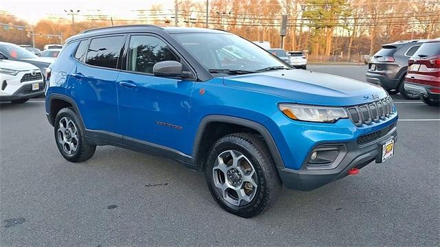 used 2022 Jeep Compass car, priced at $21,388