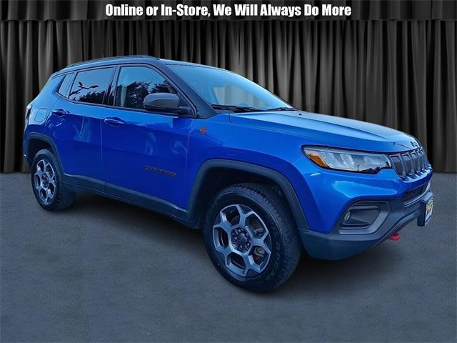used 2022 Jeep Compass car, priced at $21,388