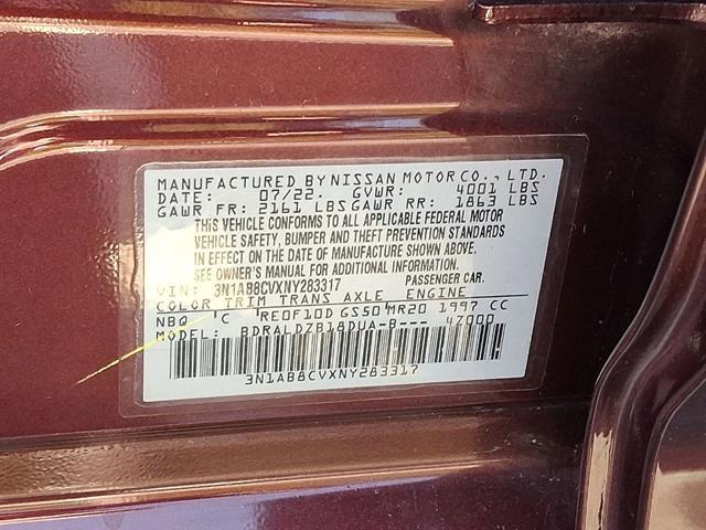 used 2022 Nissan Sentra car, priced at $19,995