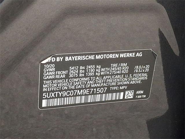 used 2021 BMW X3 car, priced at $29,998