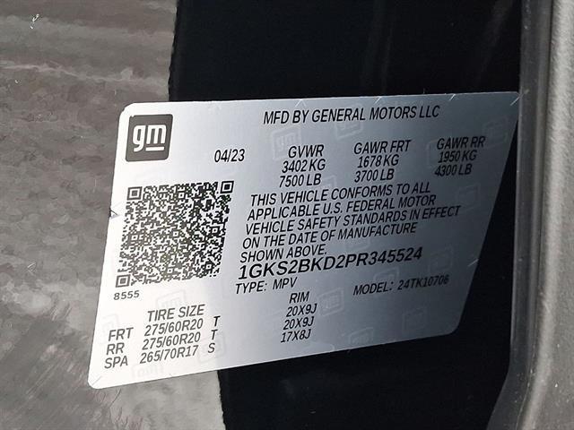 used 2023 GMC Yukon car, priced at $47,188