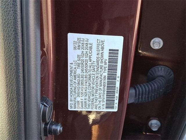 used 2022 Honda Pilot car, priced at $29,998