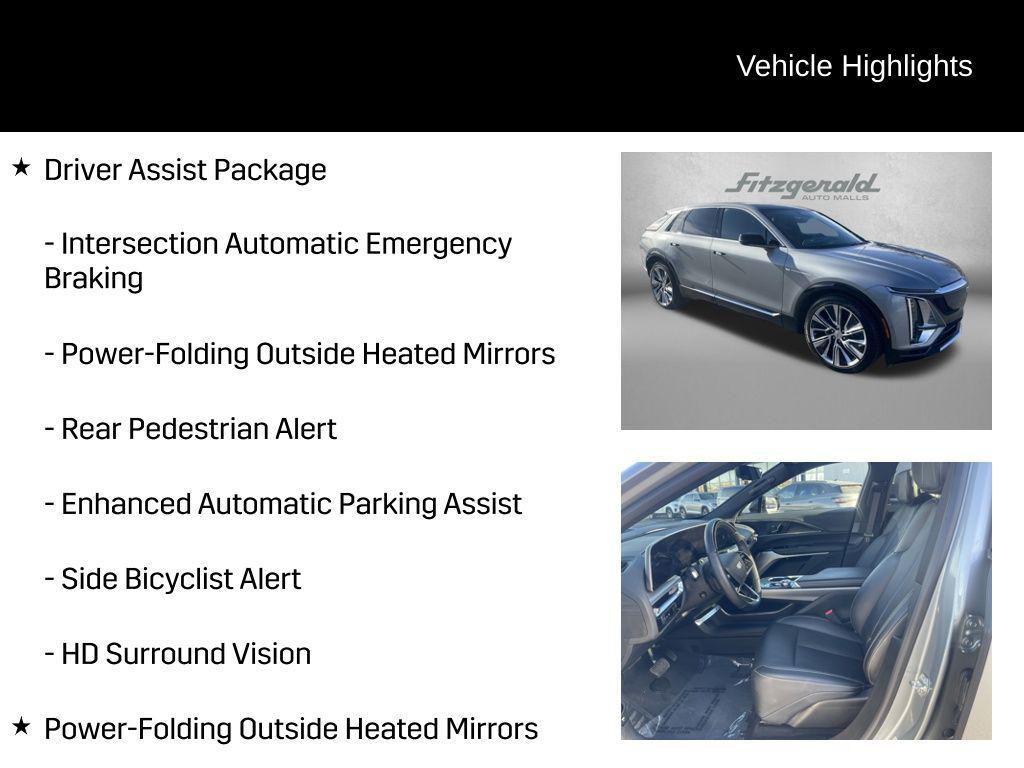 used 2024 Cadillac LYRIQ car, priced at $43,995