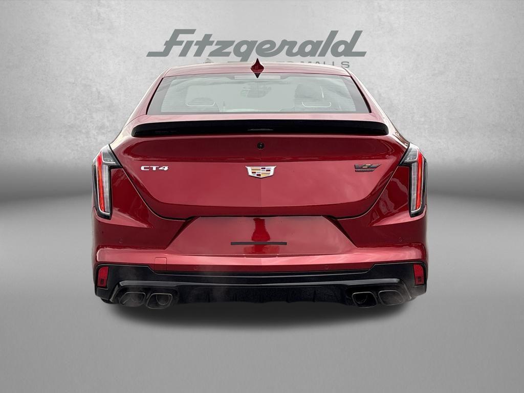 new 2026 Cadillac CT4-V car, priced at $75,860