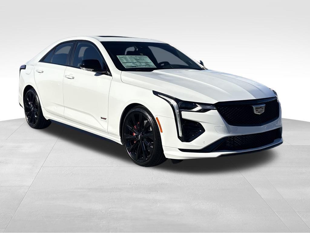 new 2026 Cadillac CT4-V car, priced at $59,035