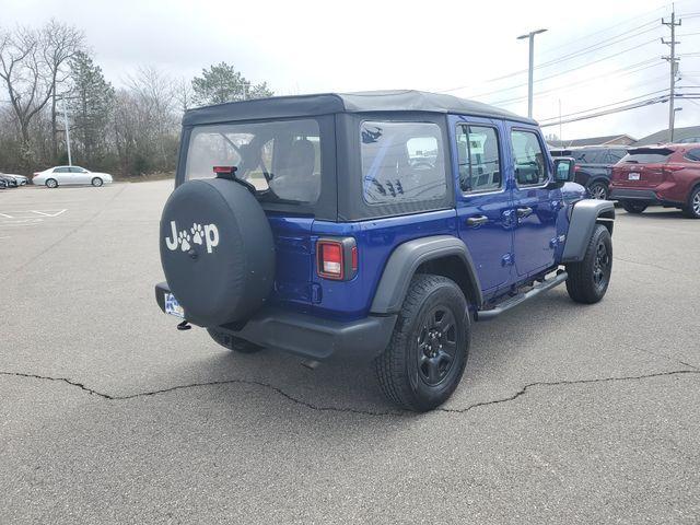 used 2020 Jeep Wrangler Unlimited car, priced at $24,870