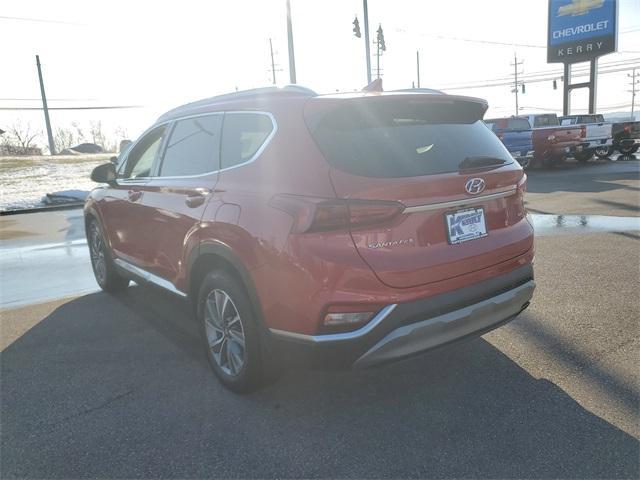 used 2020 Hyundai Santa Fe car, priced at $14,616