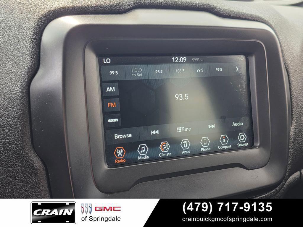 used 2018 Jeep Renegade car, priced at $14,385