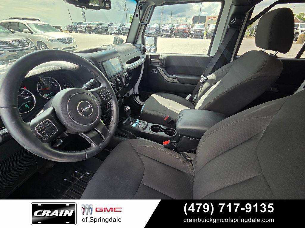 used 2017 Jeep Wrangler Unlimited car, priced at $20,464