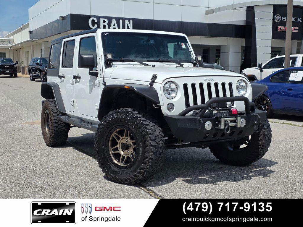 used 2017 Jeep Wrangler Unlimited car, priced at $20,464