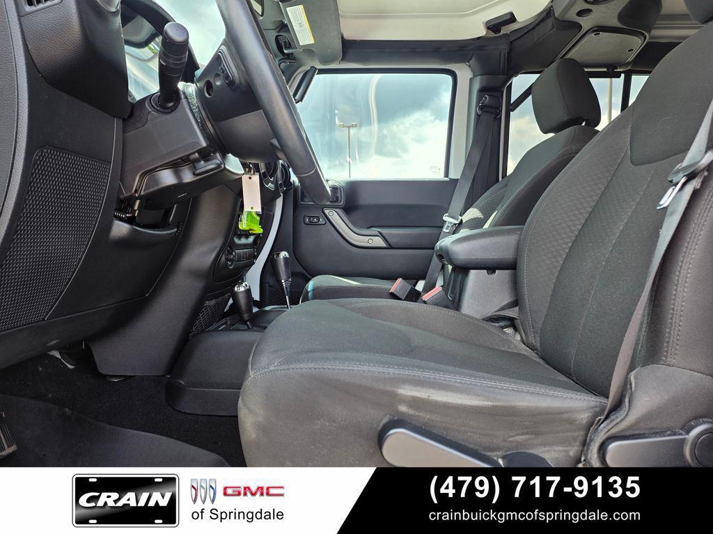 used 2017 Jeep Wrangler Unlimited car, priced at $20,464