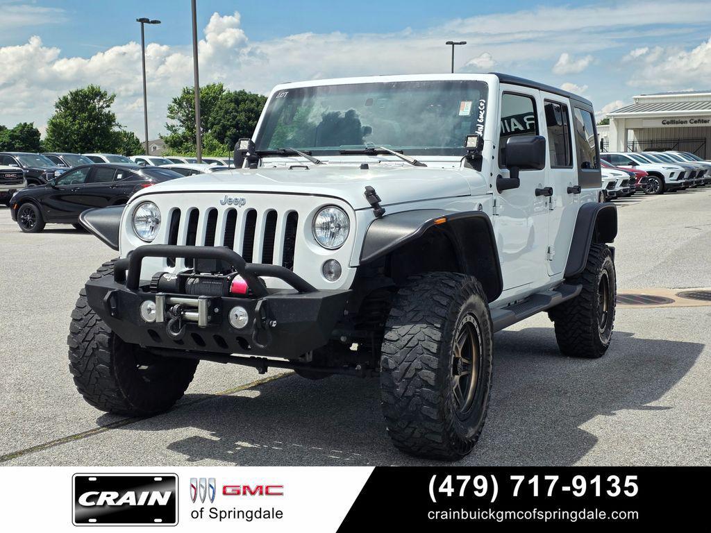 used 2017 Jeep Wrangler Unlimited car, priced at $20,464