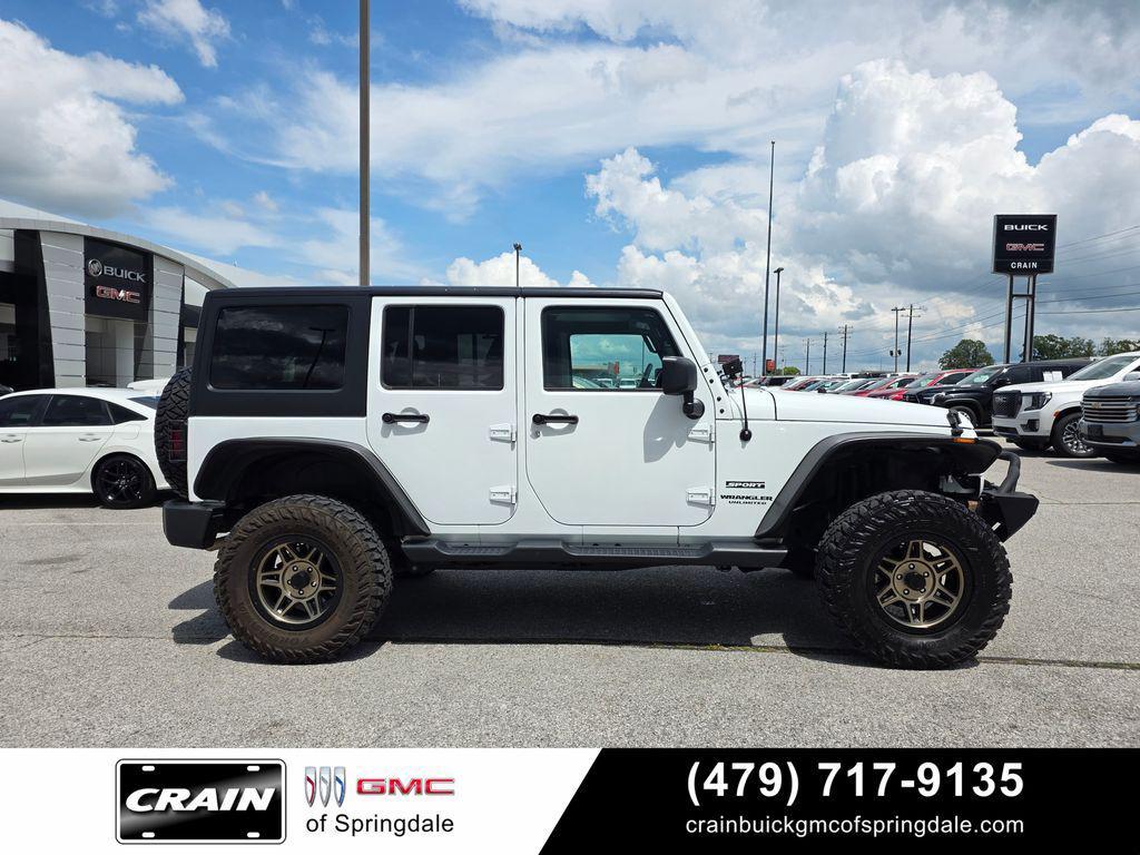 used 2017 Jeep Wrangler Unlimited car, priced at $20,464