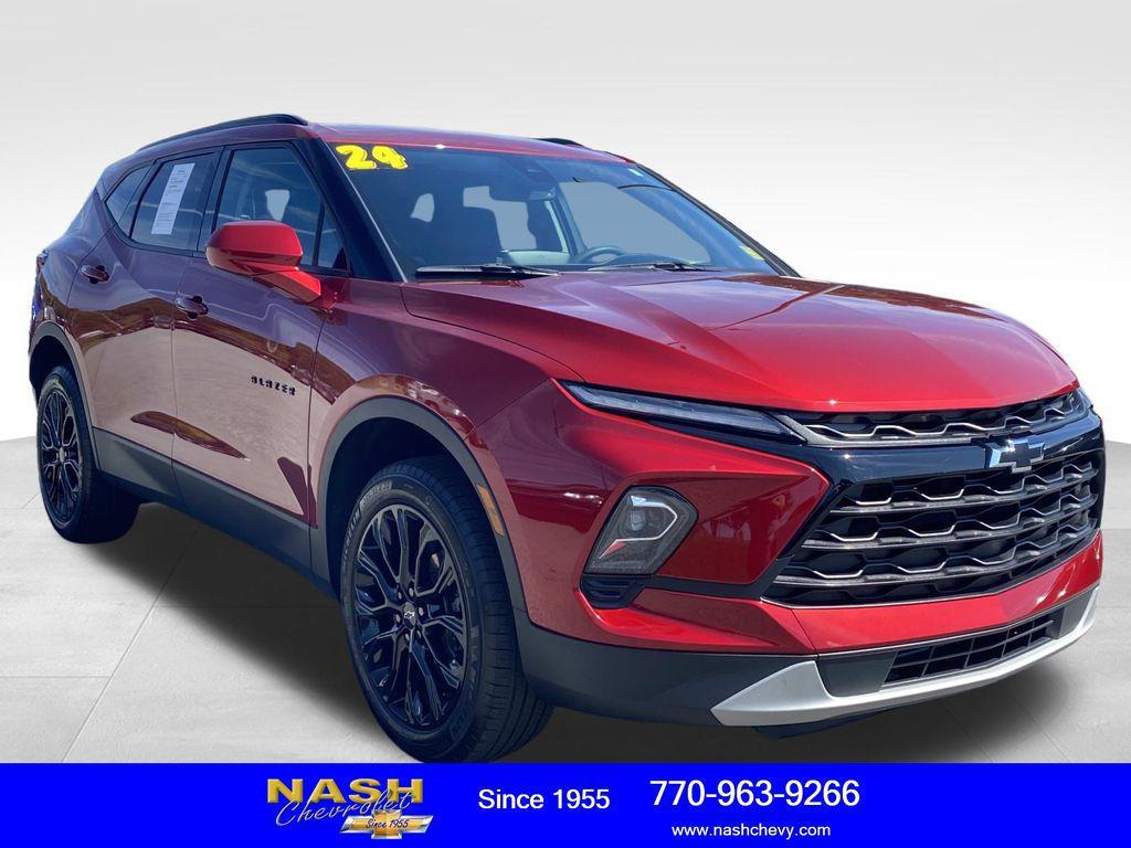 used 2024 Chevrolet Blazer car, priced at $23,990