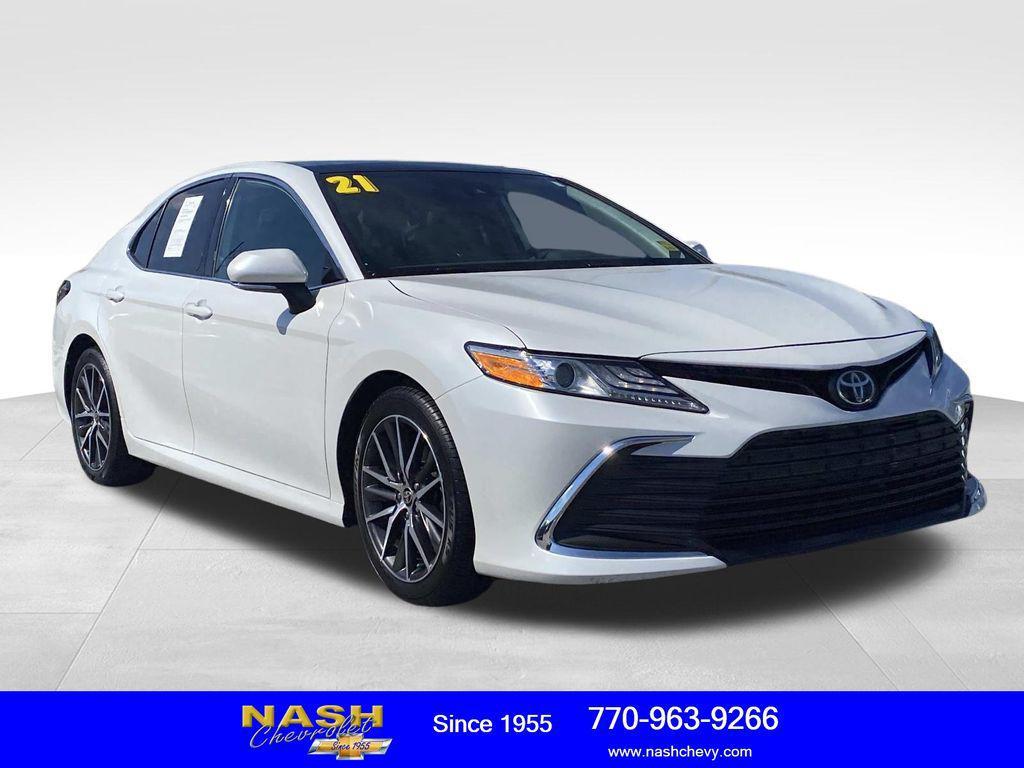 used 2021 Toyota Camry car, priced at $23,390