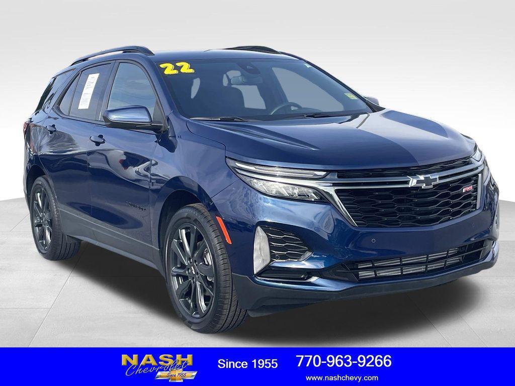 used 2022 Chevrolet Equinox car, priced at $22,490