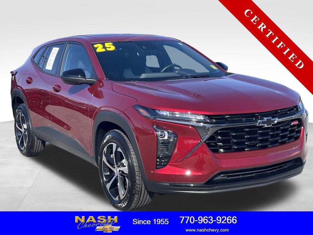 used 2025 Chevrolet Trax car, priced at $22,390