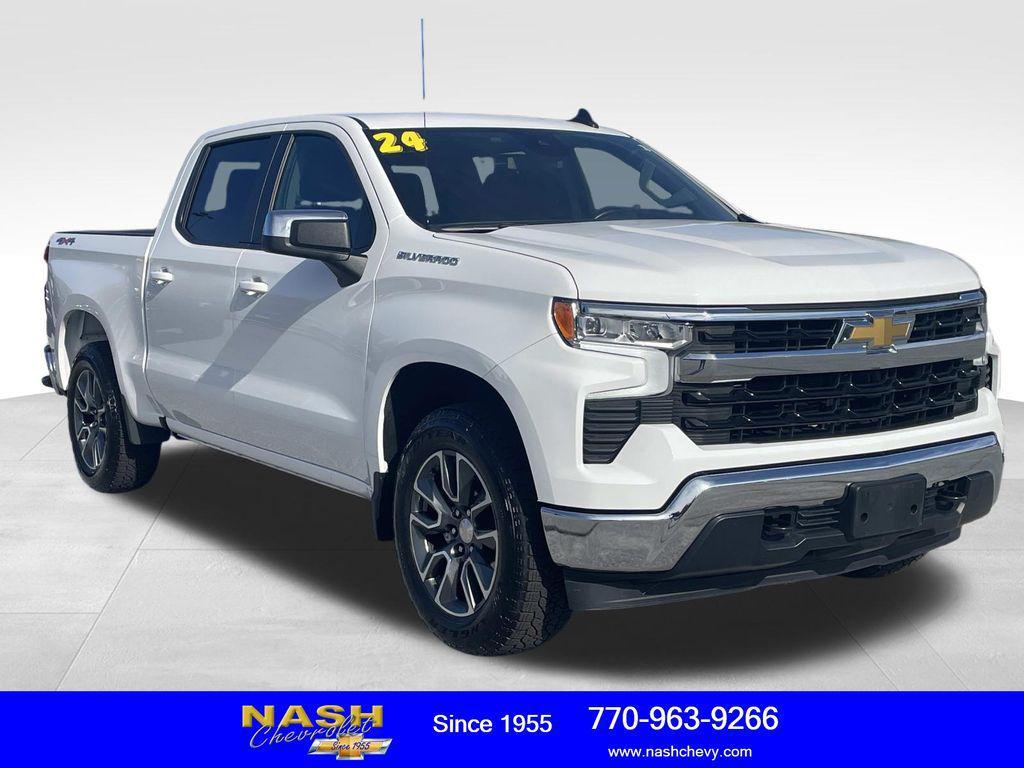 used 2024 Chevrolet Silverado 1500 car, priced at $34,490