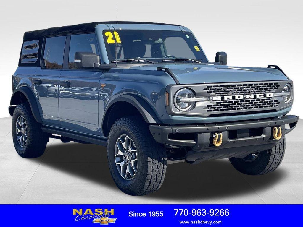 used 2021 Ford Bronco car, priced at $34,290