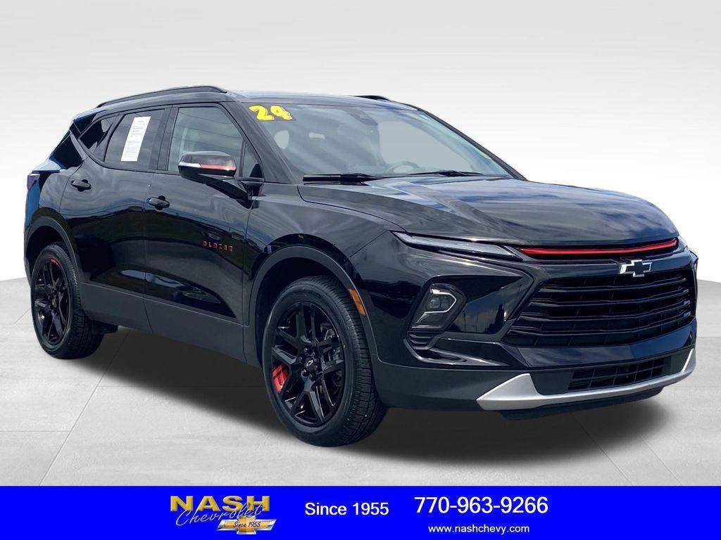 used 2024 Chevrolet Blazer car, priced at $25,390