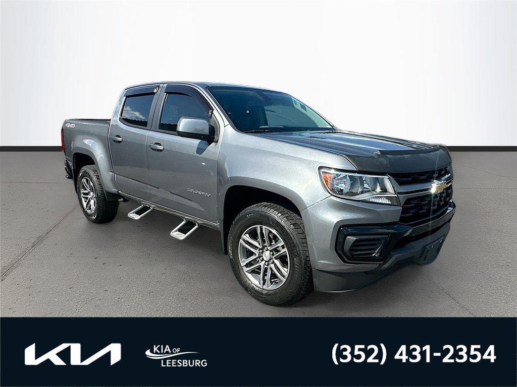 used 2021 Chevrolet Colorado car, priced at $25,636