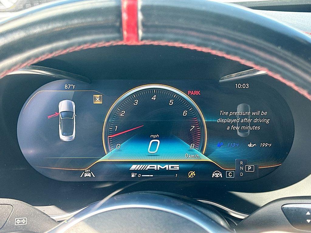 used 2021 Mercedes-Benz AMG C 43 car, priced at $43,076