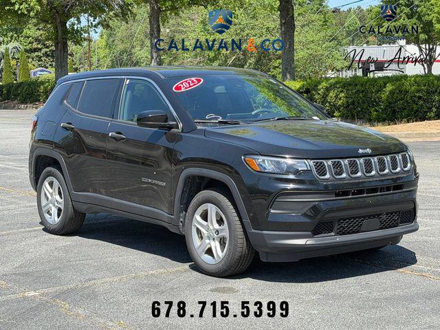 used 2023 Jeep Compass car, priced at $20,991