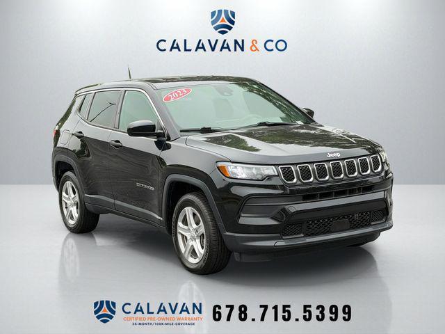 used 2023 Jeep Compass car, priced at $19,991