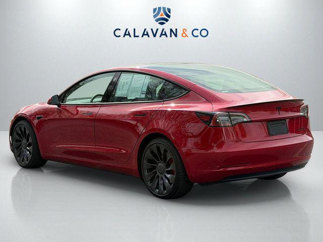 used 2023 Tesla Model 3 car, priced at $34,491