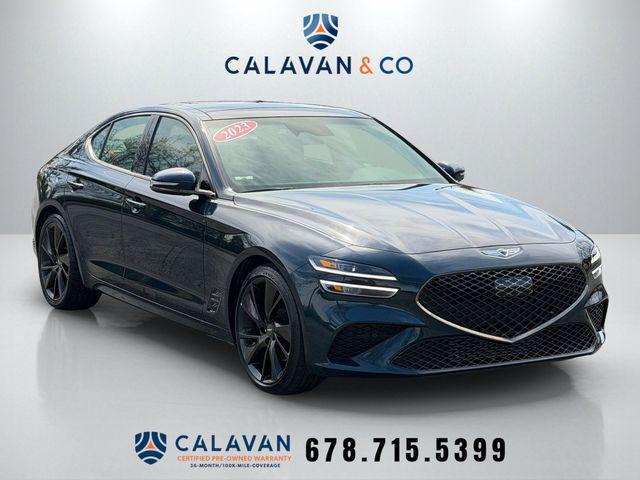 used 2023 Genesis G70 car, priced at $33,491