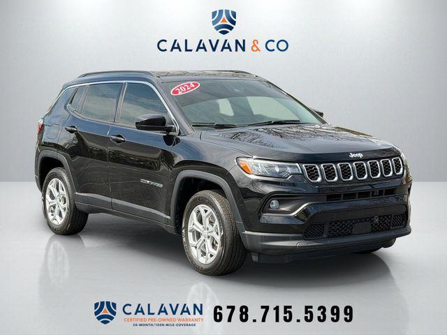 used 2024 Jeep Compass car, priced at $22,391
