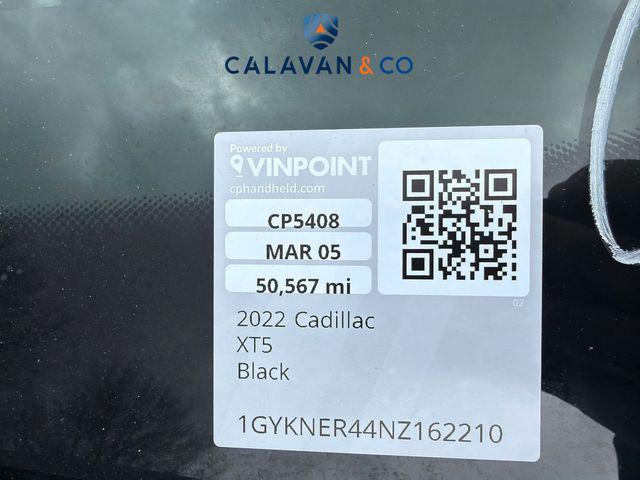 used 2022 Cadillac XT5 car, priced at $28,991
