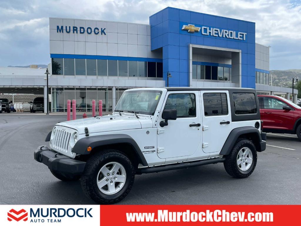 used 2018 Jeep Wrangler JK Unlimited car, priced at $17,999