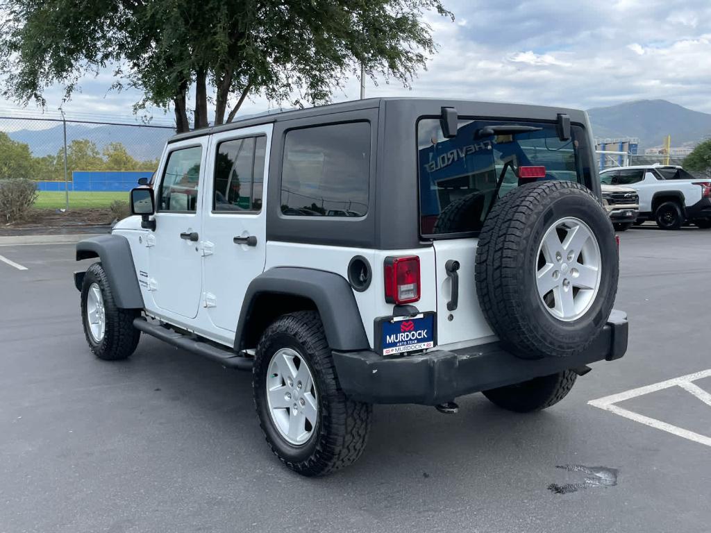 used 2018 Jeep Wrangler JK Unlimited car, priced at $17,999