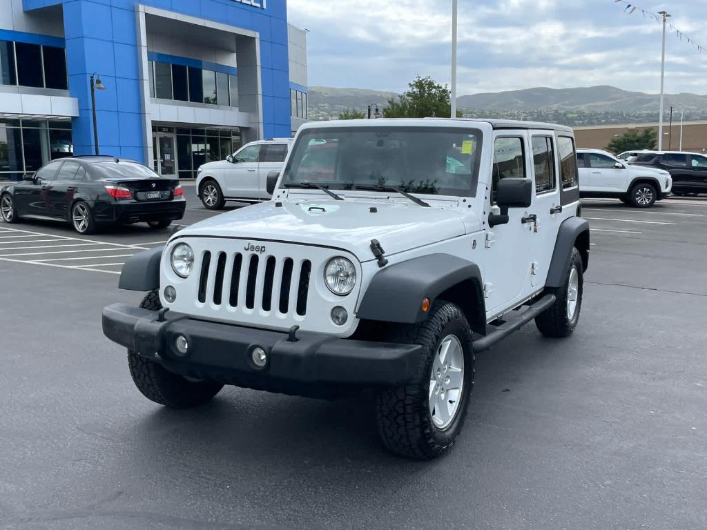 used 2018 Jeep Wrangler JK Unlimited car, priced at $17,999