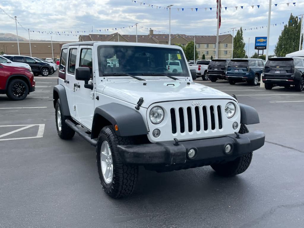used 2018 Jeep Wrangler JK Unlimited car, priced at $17,999