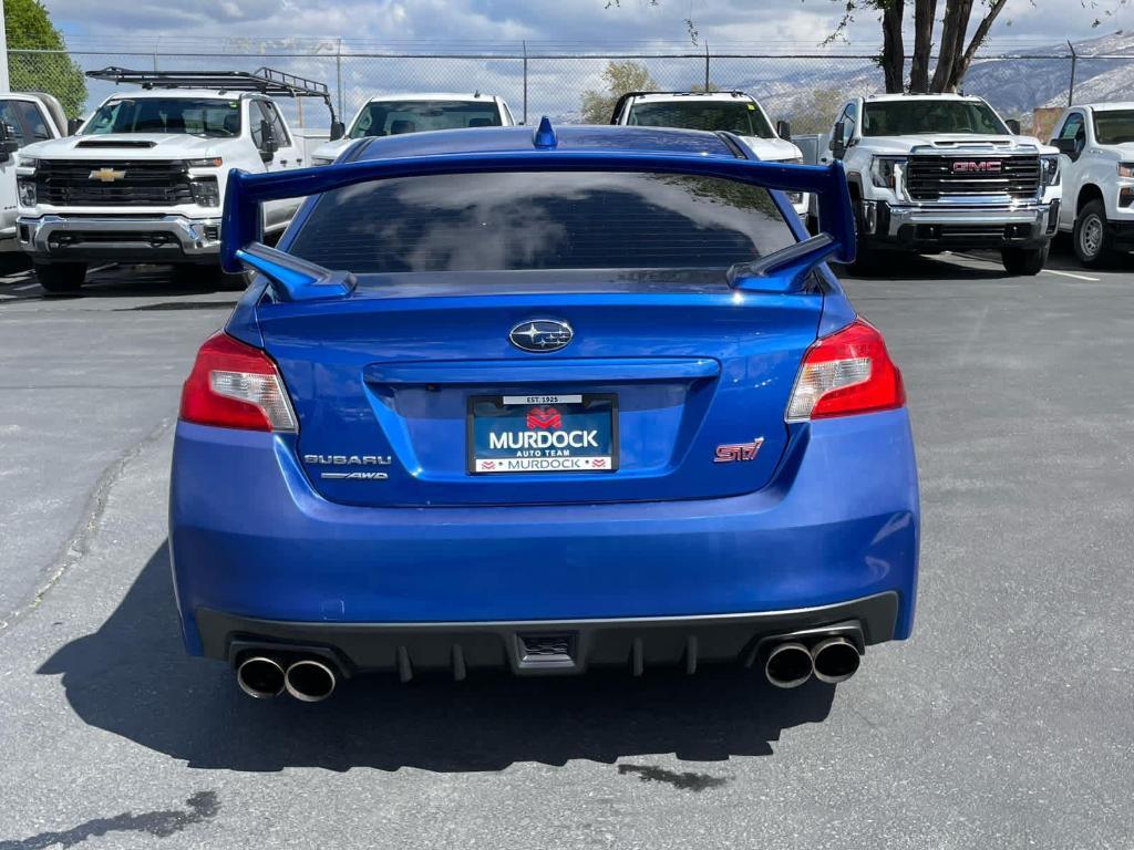 used 2018 Subaru WRX STI car, priced at $19,417