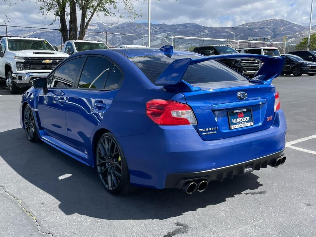 used 2018 Subaru WRX STI car, priced at $19,417