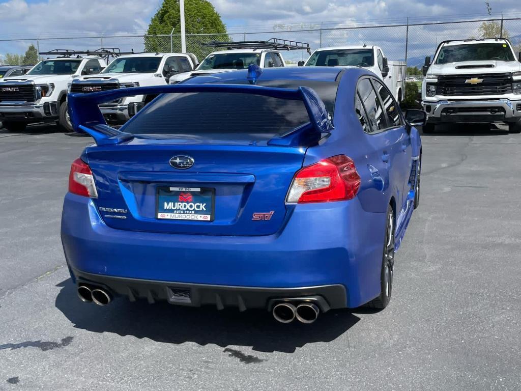used 2018 Subaru WRX STI car, priced at $19,417