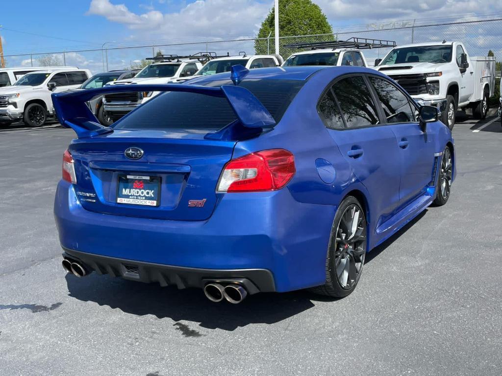 used 2018 Subaru WRX STI car, priced at $19,417